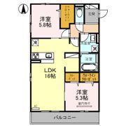 ラフォーレ堺の間取り画像