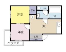 クロノス四之宮の間取り画像