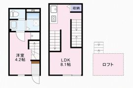 casa cozy隅の浜の間取り画像