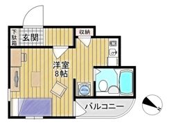 アーバンフラット天沼の間取り画像