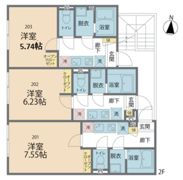 カインドネス篠崎の間取り画像