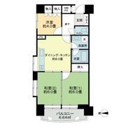 ライオンズマンション晩翠通の間取り画像