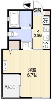 パークガーデン元住吉の間取り画像