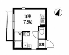 サンライズ・カーサ南大塚の間取り画像
