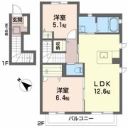 アムールコートIIICの間取り画像