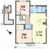 アムールコートIIICの間取り画像
