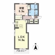べレオ米町の間取り画像