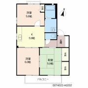 ファミールJ I棟 ♯の間取り画像