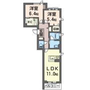 トゥリアノンIIIの間取り画像