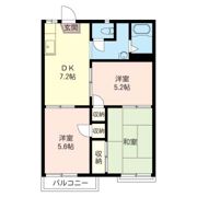 ドエル 石原 Cの間取り画像