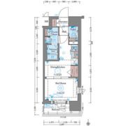 プラシード京都の間取り画像