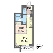 クオリスタ都賀の間取り画像