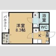 KAMIJI東照宮の間取り画像