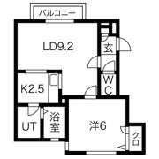 グランシードIの間取り画像