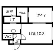 グレンウッド菊水の間取り画像