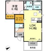 セントセシリア A棟の間取り画像