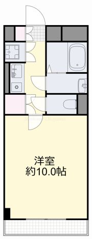 シティガーデンオオヤマの間取り画像