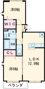 SOUTHERN COURTの間取り画像