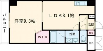 ウィズ秀和の間取り画像