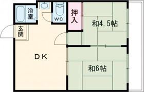 サンハイムツルノの間取り画像