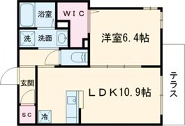 シャーメゾンオークの間取り画像