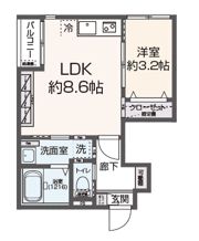 Lila城野の間取り画像