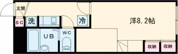 ichi灰塚テラスの間取り画像