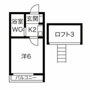 ボヌール絆IIの間取り画像