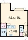 ルート医大前Bの間取り画像