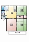 メゾンなかの1の間取り画像