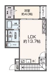 Lila城野の間取り画像