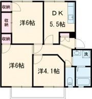 コーポリベールの間取り画像