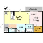 D-roomクレア堺の間取り画像