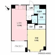 パティオ薬院Ⅱの間取り画像