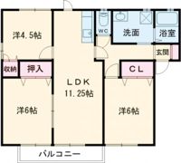 エランドールの間取り画像