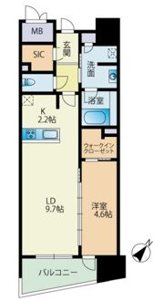 グランドオーク別府ステーションリンクの間取り画像