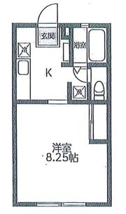 ウィズガーデンの間取り画像