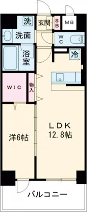 ラ フィエスタ新神戸の間取り画像