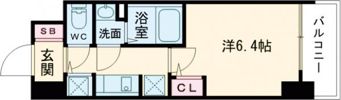 S-RESIDENCE堺湊駅前azureの間取り画像