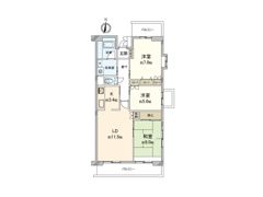 グレース北屋敷の間取り画像