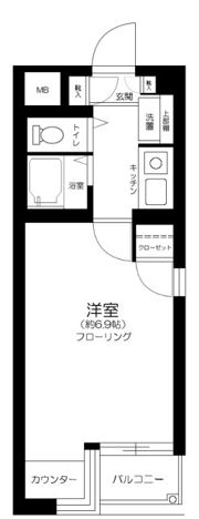 キャピタルビュー上石神井の間取り画像