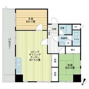 ライオンズマンション薬院第5の間取り画像