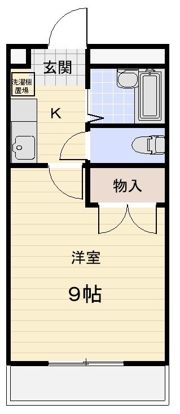 大谷第1の間取り画像