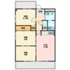 杉山マンションの間取り画像