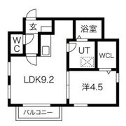 ステラ日比野の間取り画像