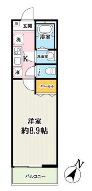 オークウェル宮原の間取り画像