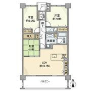 カルティア長久手WESTCOURTの間取り画像