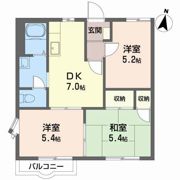 ビューラー美つ坦Aの間取り画像