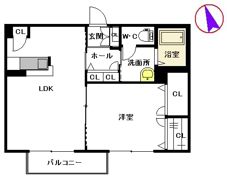 ルーンルディーIの間取り画像