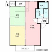 エレガンスNの間取り画像